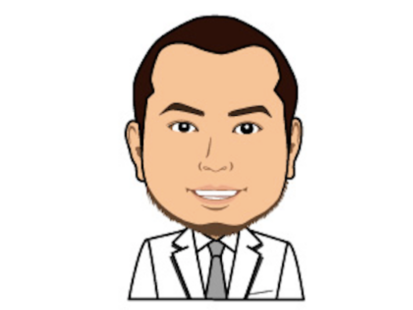 院長冨澤勇貴のイラスト