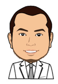 院長冨澤勇貴の白衣イラスト