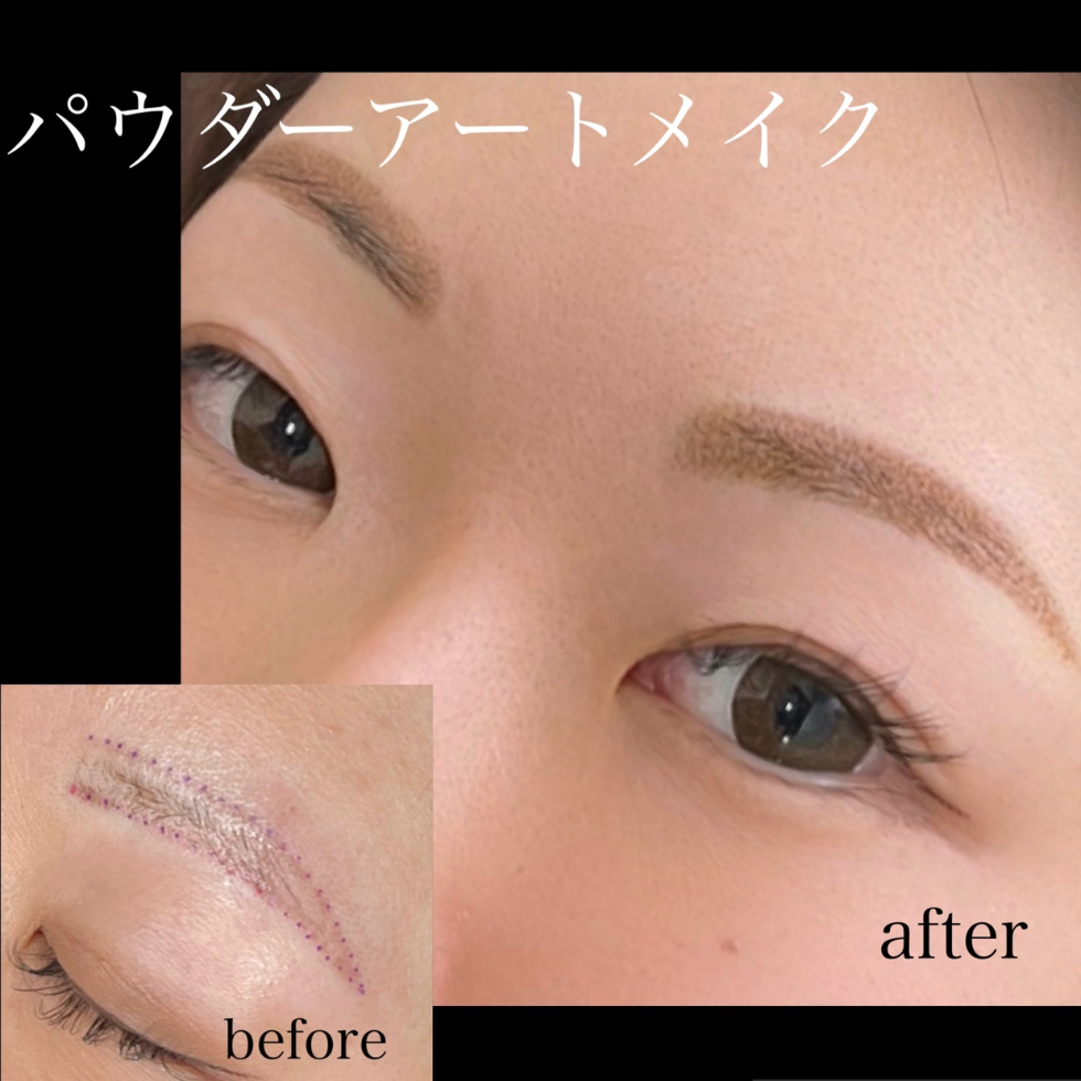 パウダー眉_misato施術_01